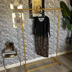 Animal/leop print dress